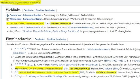 Ehepaar Rief, Scherenschleifer, Wikipedia, Quelle, Schleifservice